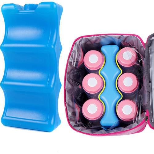 400ml 600ml Gel Freezer Ice Blocks Reusable Cool Cooler Pack Bag Water injection Picnic Travel Lunch Box Fresh Food Storage