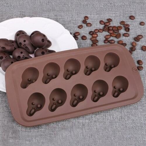 10 Holes Creative Shape Diy Silicone Chocolate Mold Heat Resistant Fondant Molds Cake Decorating Tools