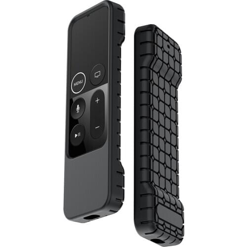 Silicone Shock Proof Durable Soft Cover Dustproof Waterproof Protective Case Rectangle Sleeve For Apple TV 4K Remote Control