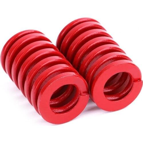 Strut Wear-resistant Spring Modified Parts Aluminium Alloy Red Suspension Rear Strut Spring for Tesla Model 3 Car Accessories