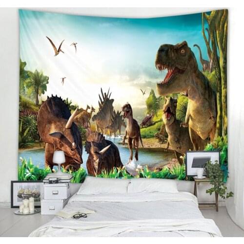 Jurassic Dinosaur Decoration Tapestry Mandala Wall Decoration Tapestry Bedroom Decoration Tapestry Nordic Background Tapestry