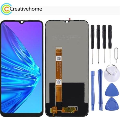 High Quality LCD Screen and Digitizer Full Assembly for OPPO Realme C3 / Realme 6i / Realme C3i RMX2027,RMX202,RMX2040
