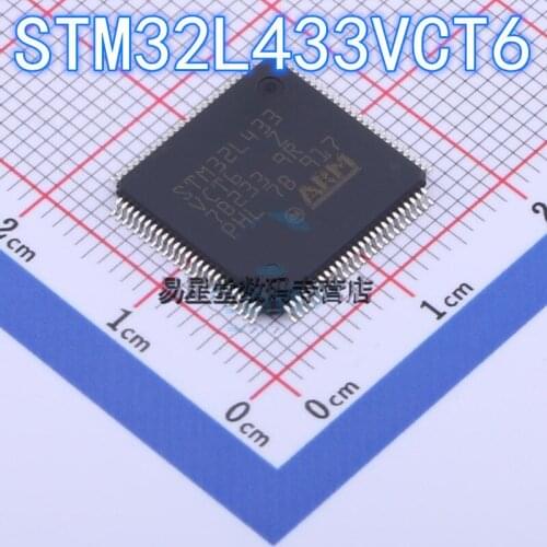 1PCS-5PCS 100% new original authentic STM32L433VCT6 QFP-100 32L433VCT6 QFP100 32-bit microcontroller chip 80MHz/256KB