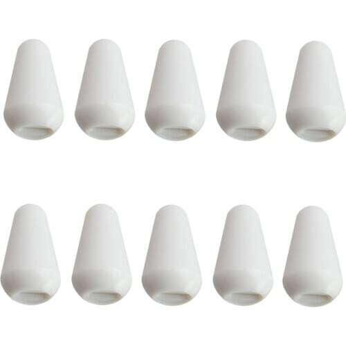10pcs Plastic Guitar Toggle Swtich Knob Tip Cap for ST SQ Electric Guitar Toggle Switch