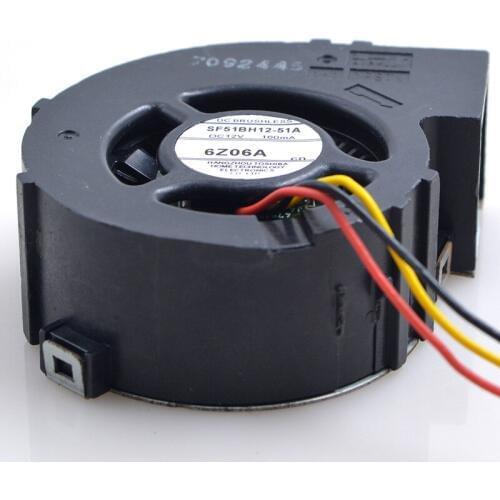 FOR SF51BH12-51A 12V 160mA FOR TOSHIBA projection camera centrifugal Cooling fan