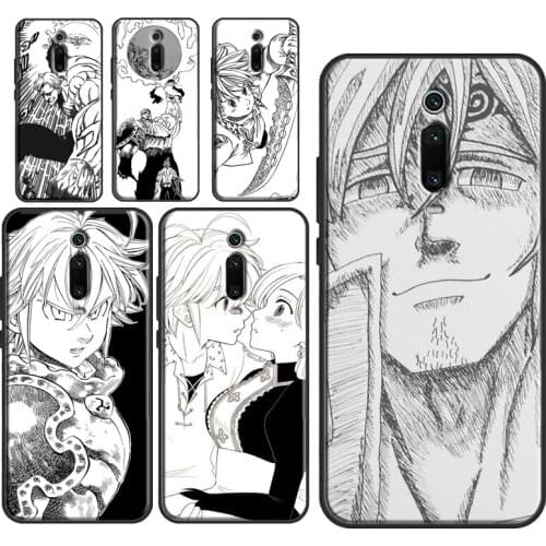 Manga Nanatsu no Taizai Phone Case For Xiaomi Mi 11 Lite Ultra Mi 10T Pro Note 10 Lite POCO F3 F2 M3 X3 Pro Cover