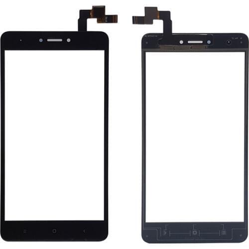 For Xiaomi Redmi Note 4 Global/ Redmi Note 4X Touch Screen Front Glass Touch Panel Cover Front Outer Glass Lens Repair Parts