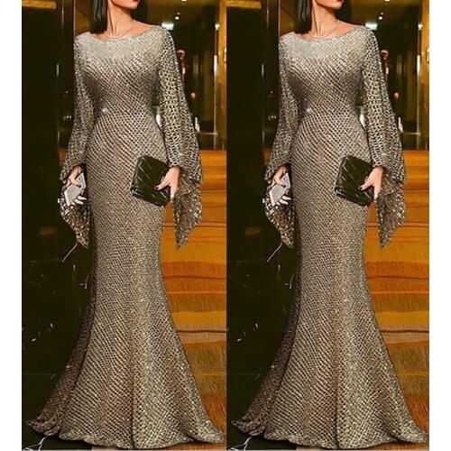 Womens Bodycon Long Dress Evening Cocktail Party Prom Formal Dress