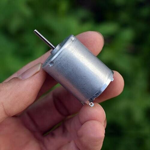 Micro RF-370CA Precious Metal Brush Motor DC 12V 18V 24V 4850RPM Low Speed