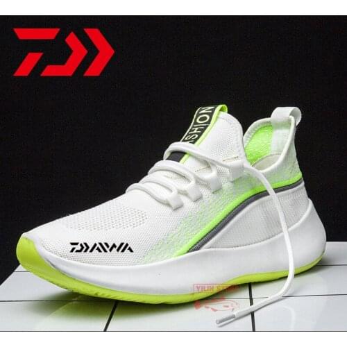 New Daiwa Fishing Shoes Men Cycling Hiking Mountaineering Shoes Outdoor Sports Travel Breathable Non-slip Sneakers Fishing Shoes