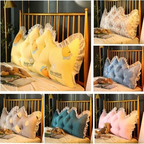Princess Queen King Bed Back Crown Cushion Home Decor Filler Soft Velvet Headboard Floor Seat Throw Pillow