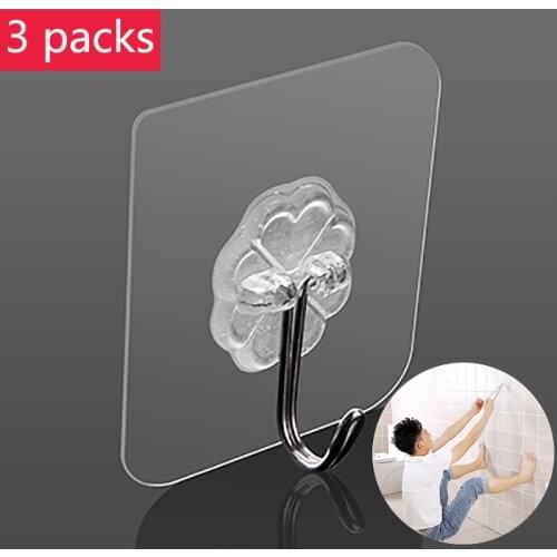 Wall Hanger Crochet Hook Suction Cup Strong Adhesive Wall Punch-free Hook Percha Adhesiva Perchero De Pared Alcayatas De Pared