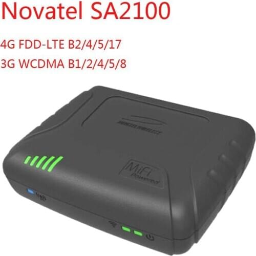 Novatel MiFi SA 2100- wireless router- 802.11b/g/n - desktop | SA2100-10-R Applicable to USA, Canada and Chile