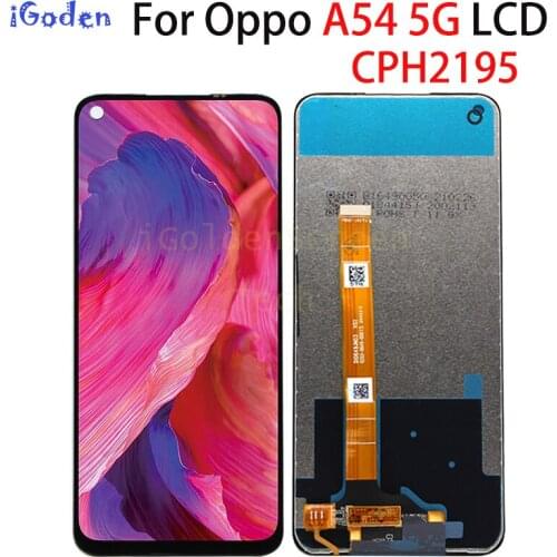 Original For OPPO A54 5G LCD Display +Touch Screen Digitizer Panel Assembly For OPPO A54 5G CPH2195 lcd Pantalla