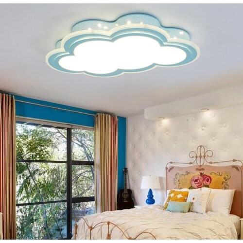 Modern Simple Ultra-thin Cloud Lamp Warm Romantic Dimmer Lamp Led Ceiling Lamp Decorative Lamp japan AC85-265V