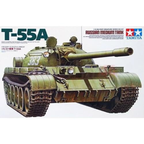 Tamiya 35257 1/35 T-55A Russian Medium Tank Model Kit