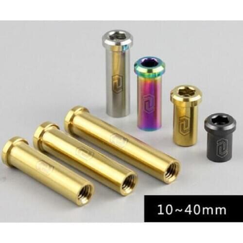 1Pcs 10-40mm Titanium Alloy Road Bike Bicycle Brake C Shape Clamping Fixing Nuts