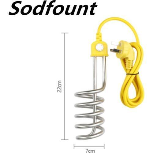 1pcs AC 220V-50Hz 2500W Rotary type stainless steel Heater Heating Tool Electricity Generation Cold water heating