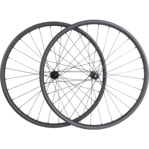 1400g TOP 6 pawls carbon BOOST wheelset 29er MTB XC 30mm asymmetric 22mm deep clincher tubeless 60T straight pull 29in wheels