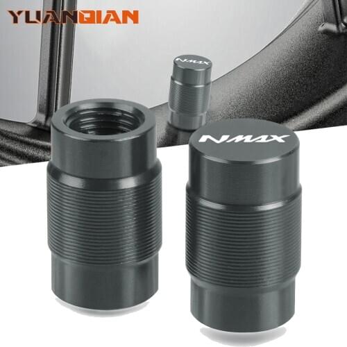 Motorcycle Accessories Couple Aluminum For YAMAHA N NMAX MAX Vehicle Wheel Tire Valve Stem Caps Covers For Universal cycle