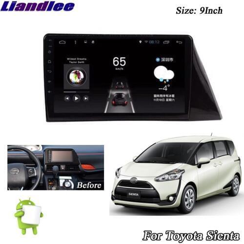 Car Android Multimedia System For Toyota Sienta 2015-2018 Radio Video Stereo Carplay GPS Wifi TV Navigation