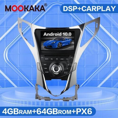 Android 9.0 64GB Car Multimedia Player Radio For Hyundai Grandeur I55 HG AZERA 2010 - 2015 Audio Stereo GPS Navigation Head Unit
