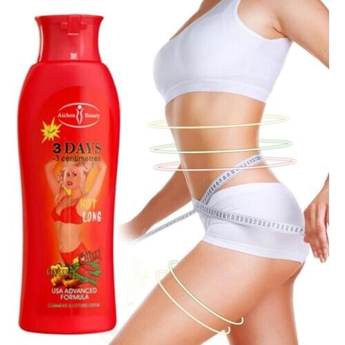 200ml Lazy Slimming Cream Ginger Burning Belly Fat Gel Fitness Body Shaping Burner Fast Weight Loss Sculpting Anti-cellulite Hot