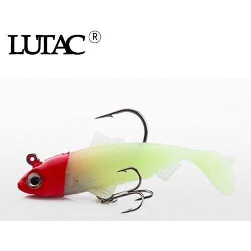LUTAC swimbait 7g 15g Soft Bait soft Silicone Lure Fishing Lures Wobbler Carp Pesca Peche soft lure