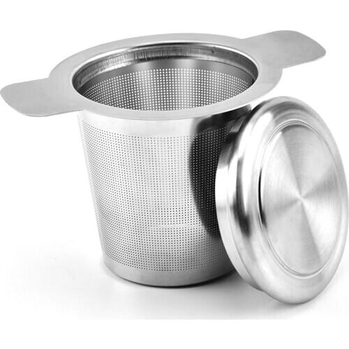 Metal Tea Leak Filter Tea Infuser Stainless Steel Tea Leaf Spice Strainer Filter Herbal Tea Strainer Kitchen Tea Accessories