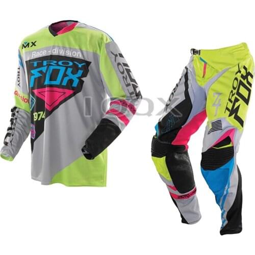 NEW Mountain Bicycle Offroad Gear Set Mens Motocross Suit 360 Divizion Full Set Jersey Pants Motorcycle Kits