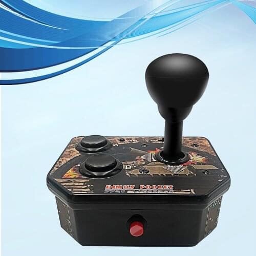 NPC Arcade Joystick Controller Built-in 180 Classic Retro Game Player Mini Gaming System Connect and Play TV Games Console