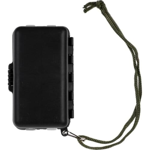 9 Compartments Plastic Fishing Tackle Box Lure Bait Storage Case With