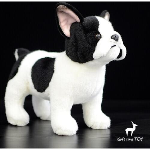 Plush toys children French Bulldog doll simulation doll toy gift