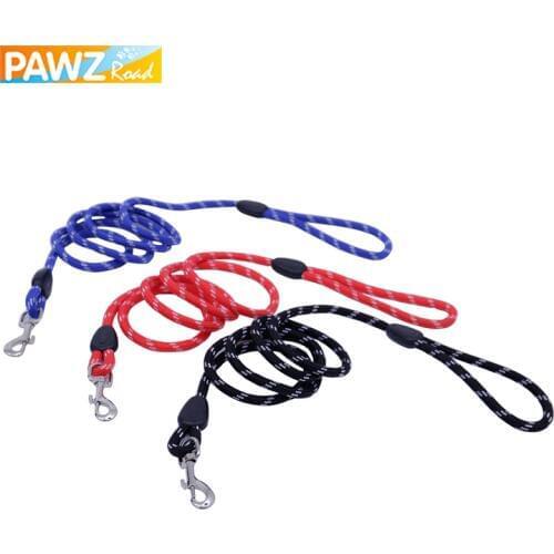 Dog Leash Strong Nylon 160CM Long 3 Colors Pet Safety Walking Training Leash Lead For Small Large Dog Durable Traction Rope