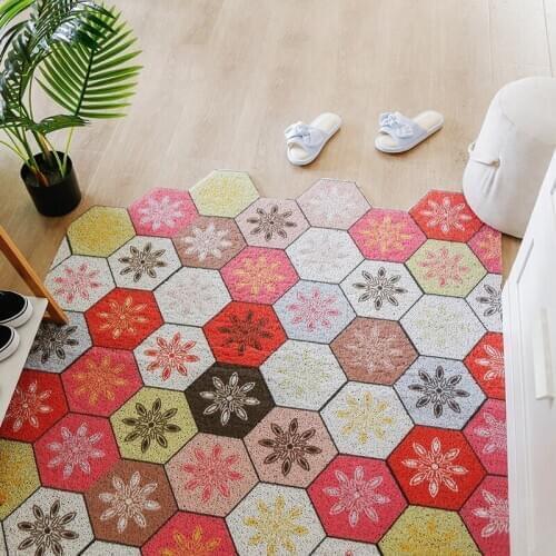 Durable Indoor Doormat Large Size Heavy Duty Carpet Easy Clean Front Door Mat Rubber Backing Non Slip Area Rugs