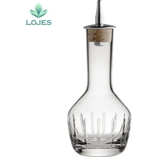 1 Piece 90ml Vertical Cut High Quality Bitters Bottle Glass Bottle Cocktail dash bottle Bar Tool Bartender Decanter Barware