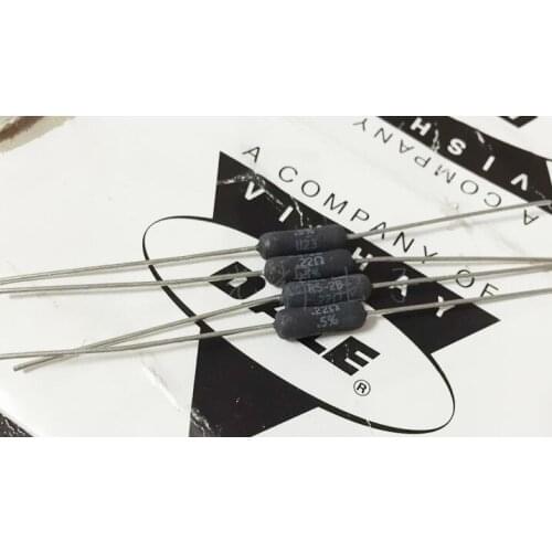 100% Home furnishings DALE rs-2b 0.22R 0.5% American wound ultra-precision resistor 3W 0.22R