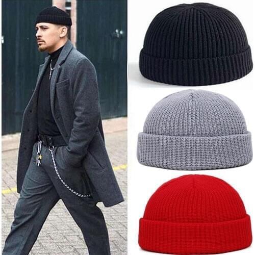 Unisex Warm Winter Hat Knit Cuff Beanie