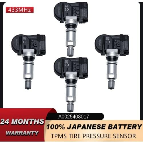 TPMS Tire Pressure Monitor Sensor FIT FOR MERCEDES BENZ M/R Class 2009 4X/1PC A0025406717 TPMS 433MHZ