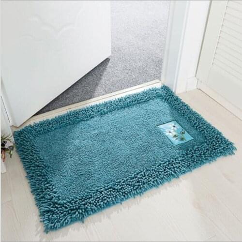 Thicken Bathroom Absorbent Floor Mats Tufted Modern Household Door Pad Household Kitchen Non-slip Foot Mat Bedside Carpets