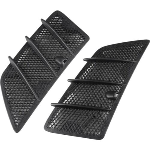 2Pcs Car Front Hood Air Vent Grille Cover Air Flow Intake Hoods for Mercedes Benz W164 ML / GL Class 2008-2011