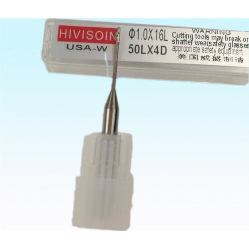 3 Pieces Uncoated Ceramic Carbide Milling Burs Dental Metal Milling Burs For DWX50 CAD/CAM System Milling Burs