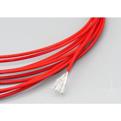 HIFI audio cable wire 0.2 / 0.5 / 1 / 1.5 / 2 square Copper silvering wire cable