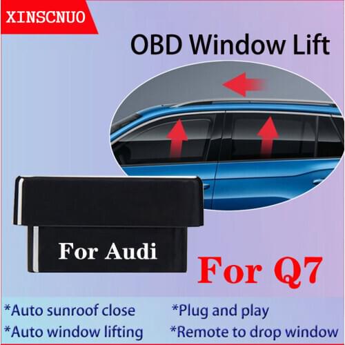 OBD Auto Car Window Closer For Audi Q7 2016+ Vehicle Glass Door Sunroof Opening Closing Module System