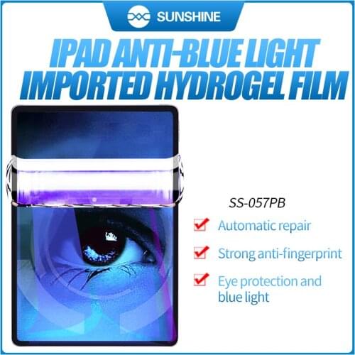 SUNSHINE SS-057P SS-057PB Hydrogel Film Front Rear Film For IPad Tablet Protective SS-890C Cutting Machine Back Cover Grade A