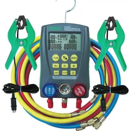 DY517A HVAC 2-way Valve Digital Manifold Gauge Refrigeration Pressure Tester