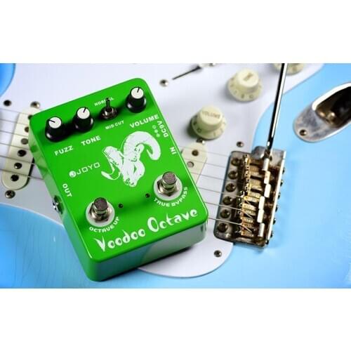 Joyo JF-12 Voodoo Octave Fuzz Guitar Effect Pedal with Free Pedal Case