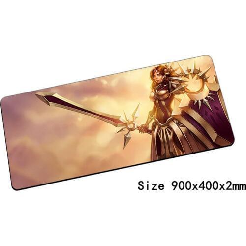 Leona mouse pad 900x400mm pad mouse lol notbook computer mousepad Radiant Dawn gaming padmouse gamer laptop mouse mats