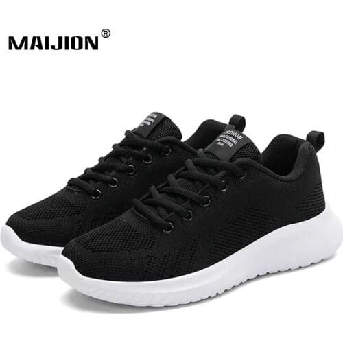 Lightweight Running Sneakers for Women Breathable Sports Shoes Casual Flat Walking Footwear Anti-Slippery Comfortable