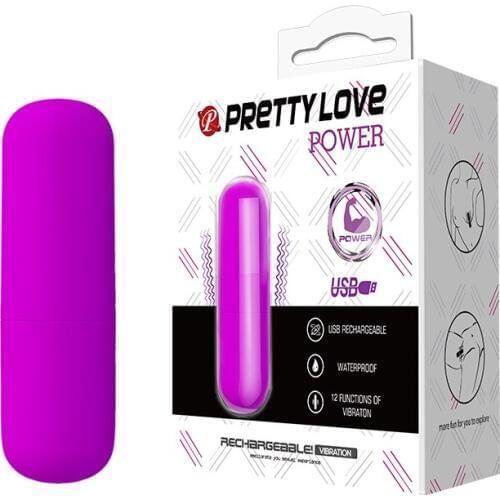 Baile 12 speed Mini Vibrators Bullet Massage USB Rechargeable Sex Toys for Woman Adult toys Vibrating Jump Egg Sex Products